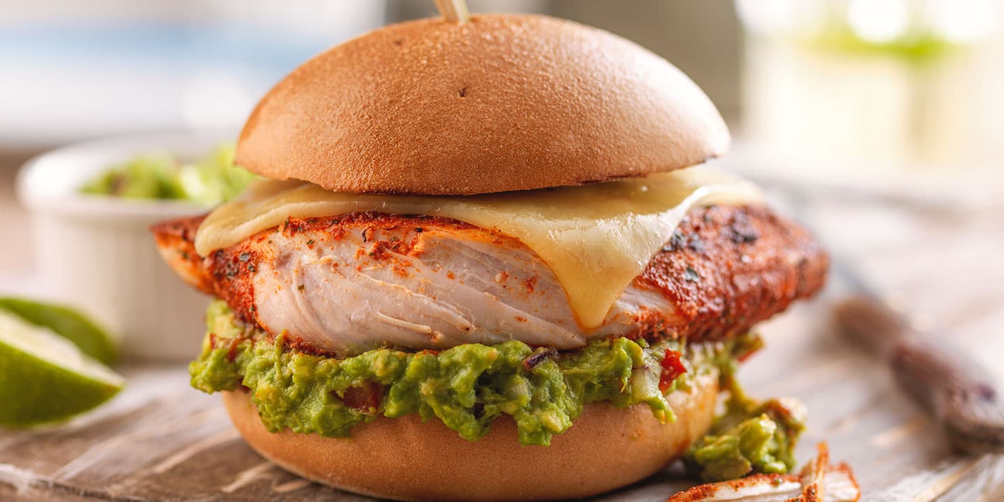 Mexican Chicken Burger